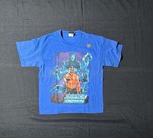 Vintage WWE Smackdown Superstars Graphic T-Shirt Kids Size 6-8